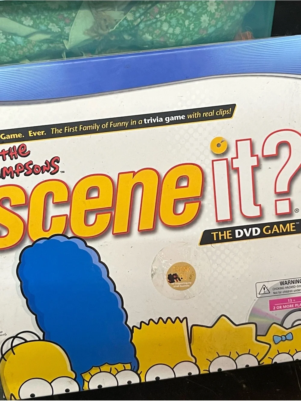 The Simpsons Scene It DVD Game The First Family Of Funny Trivia